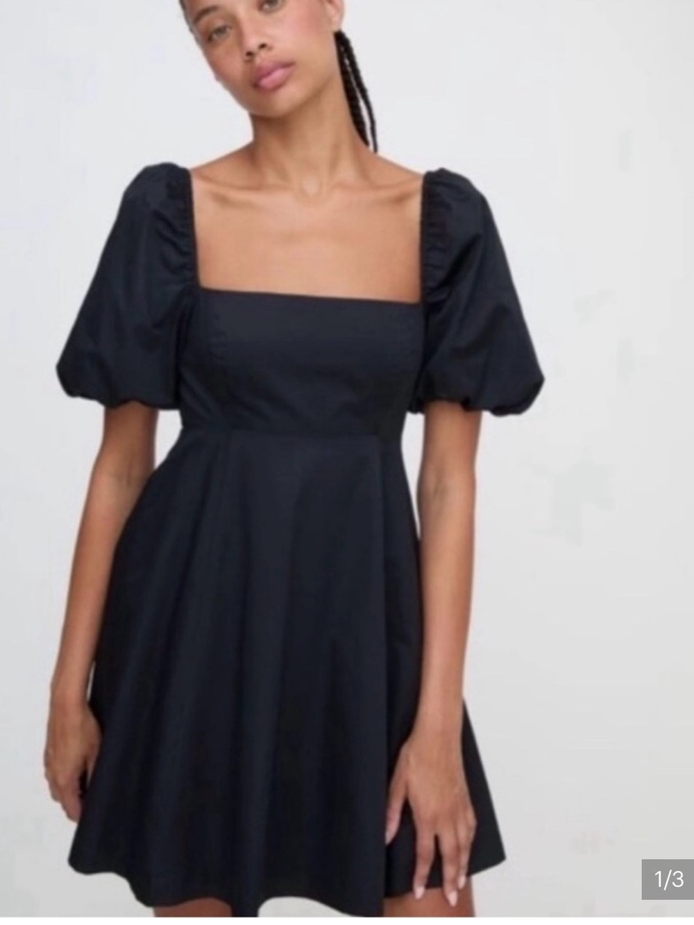 Hill House Matilda Black Mini Dress